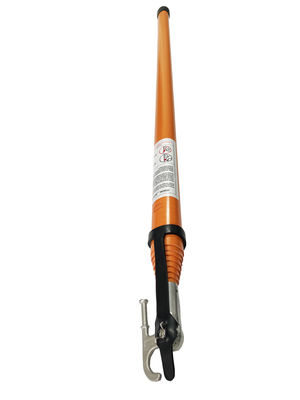 High Voltage Insulated Resistance Triangle Hot Stick Telescopic