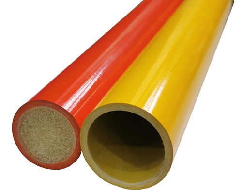 UV Resistance Tramway GRP Tube / High Voltage GRP Products for Catenary