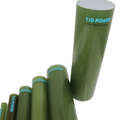 Customized Fiberglass Epoxy Resin Rod Composite Insulator Rod For Fuse Cut Out /Surge Arrester