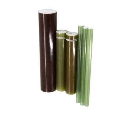 Customized Fiberglass Epoxy Resin Rod Composite Insulator Rod For Fuse Cut Out /Surge Arrester