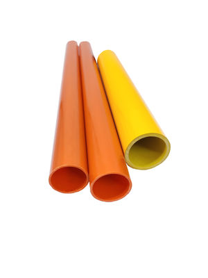 Hot Line Tools  Knitting and Pultrusion Epoxy Fiberglass Pipe / Epoxy Fiberglass Tube